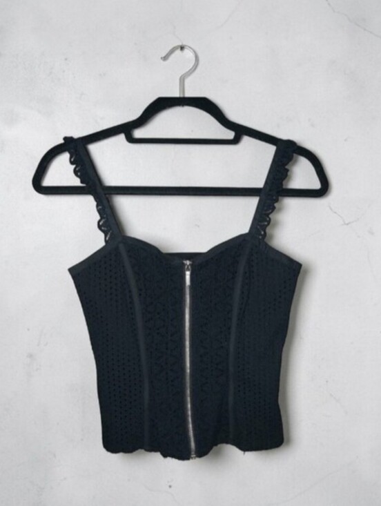 bebe Other - BEBE corset eyelet top size extra small womens